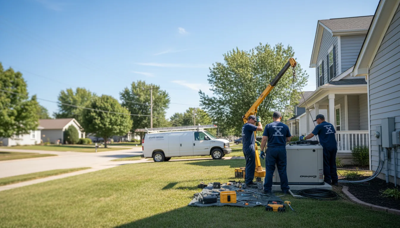 Generator Installation in Sanford, TX near me